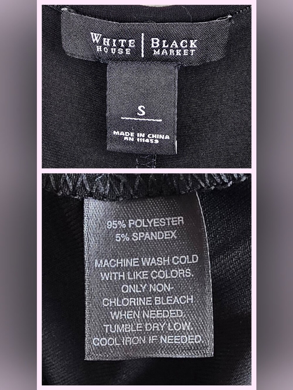 White House Black Market | Black Cascading Ruffle Mini Dress - Size Small - Picture 6 of 7